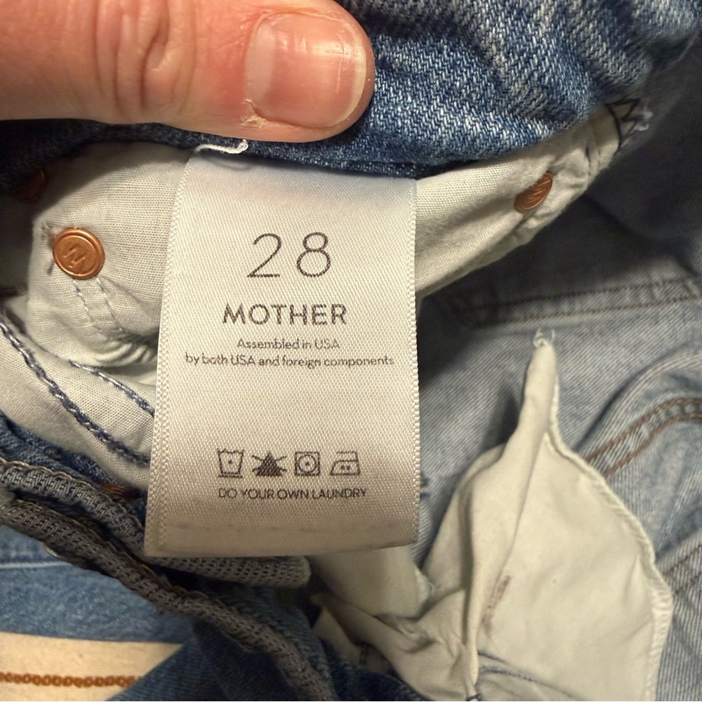 EUC Mother the Dodger Skimp High Waist Jeans - Picture 4 of 4